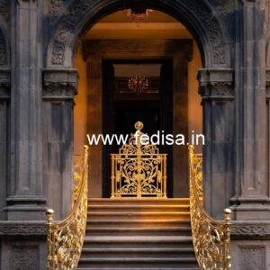 Custom Brass Railing Design For Staircases Modern Stairs Railing Design Indoor