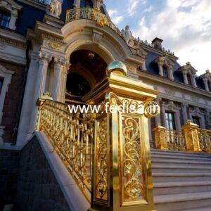 Modern Brass Staircase Railing Design Inspiration Best Stairs Design For Small House