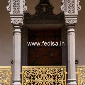 Modern Brass Handrail For Stylish Staircases Modern Concrete Stairs Design Outdoor