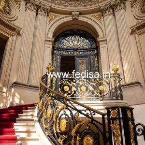 Brass Balcony Railing With Elegant Design Mission Style Stair Railing