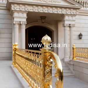 Premium Brass Handrail Design For Staircases Stainless Steel Stairs Grill Design