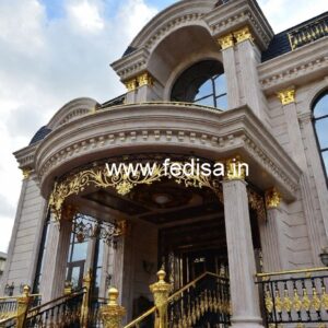 Modern Brass Railing Design For Stylish Interiors Small House With Stairs Outside