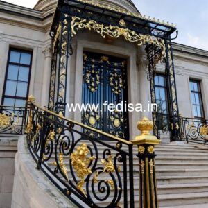 Premium Brass Staircase Railing Collection Home Entrance Stairs Design