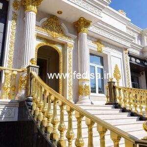 Designer Brass Staircase Handrail Ideas Sidhi Ka Grill Design