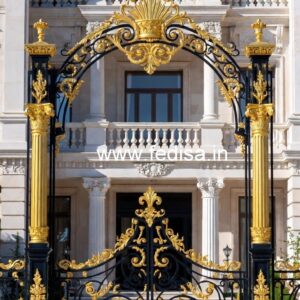 Designer Brass Railing Design With Artistic Finish Iron Staircase Railing Design