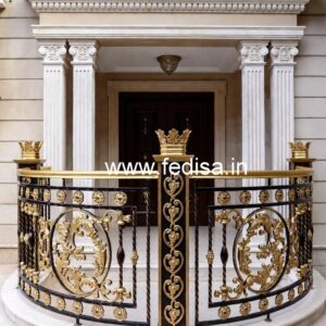 Modern Brass Staircase Railing For Interior Projects Home Front Sidhi Design