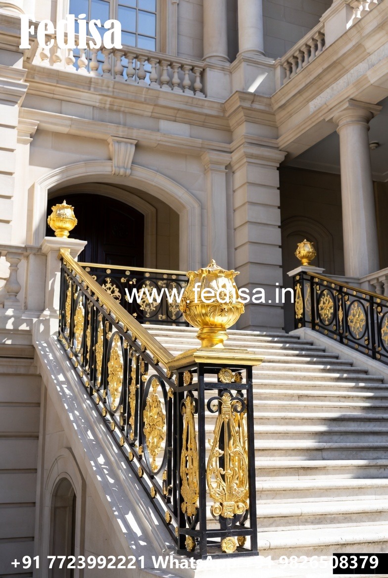 Stylish Brass Staircase Railing For Modern Projects Stair Cabin Design