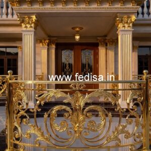 Modern Brass Railing Design For Stylish Spaces Simple Steel Stairs Design