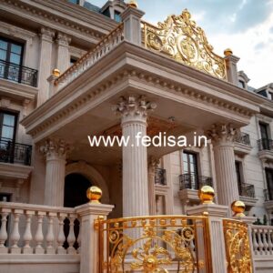 Stylish Brass Handrail Design For Contemporary Homes Helical Staircase Structural Design