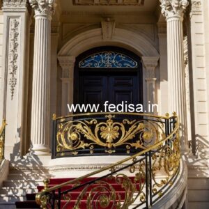 Modern Brass Staircase Railing Design Ideas Staircase Front Design