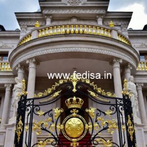Heavy Brass Railing Design For Strong Support Skirting Design For Stairs