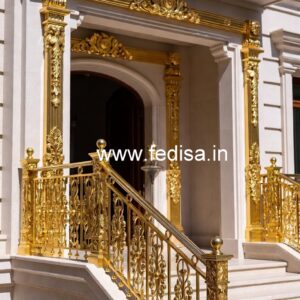 Premium Brass Handrail Design For Staircases Stair Railing Design Ss