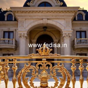 Brass Staircase Railing Design With Modern Appeal Modern Luxury Staircase