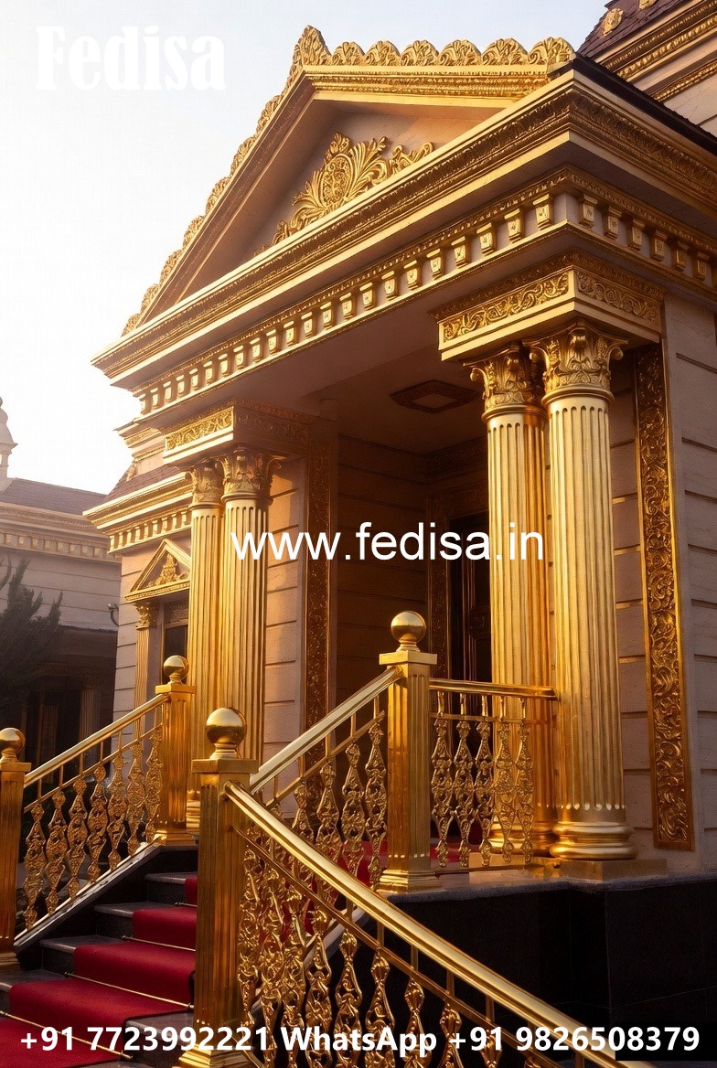 Custom Brass Railing Design For Premium Interiors Steel Stair Railing Design Modern