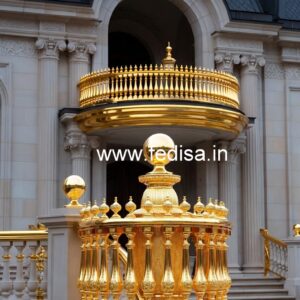 Modern Brass Staircase Railing With Unique Style Good Staircase Design