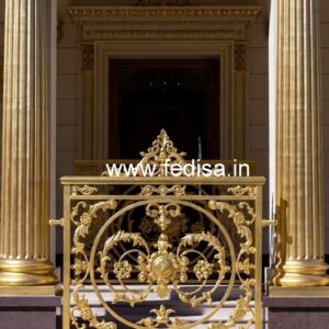 Stylish Brass Handrail Design For Modern Homes Wooden And Glass Railing Design For Stairs
