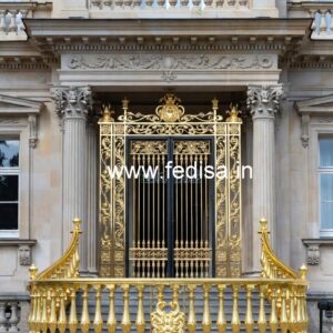 Stylish Brass Staircase Railing For Interior Design Design In Stairs