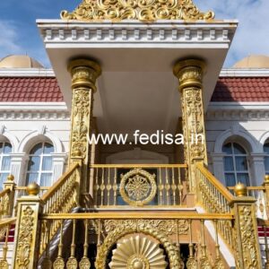 Designer Brass Railing Design For Luxury Villas Stairs Design For Indian Small House
