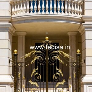 Stylish Brass Handrail Design For Contemporary Homes Steel Stairs Design With Glass