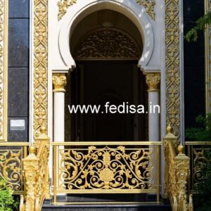 Designer Brass Staircase Railing With Classic Appeal Railing Design Of Stairs