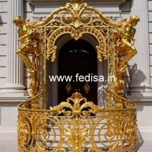 Elegant Brass Railing Design For High-end Homes Z Stairs Design