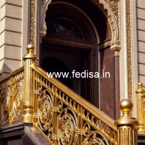 Custom Made Brass Railing Design Supplier Kota Stone Staircase Design
