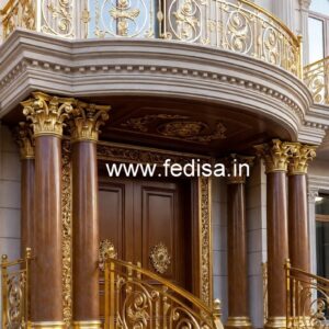 Brass Railing Design With Modern Finish Designer Staircase Railings