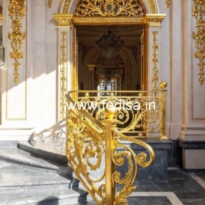 Traditional Brass Railing Design For Indian Homes Innovative Staircase Design