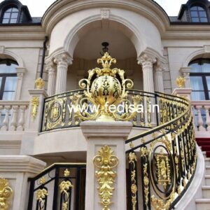 Elegant Brass Staircase Railing Design Carlo Scarpa Staircase