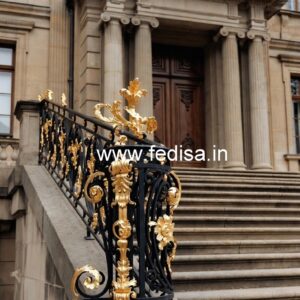 Modern Brass Balcony Railing Design Staircase Wall Glass Design