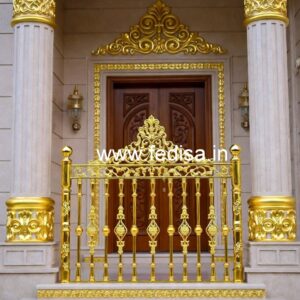 Brass Railing Design For Elegant Staircase Decor Staircase Plans For Small Spaces