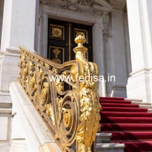 Brass Stair Railing Design For Modern Living Spaces Staircase Design Simple