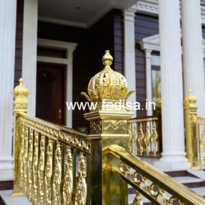 Premium Brass Handrail Design For Modern Spaces Room Ladder Design