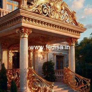 Premium Brass Railing Design For Stylish Homes European Staircase Design