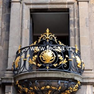 Stylish Brass Handrail Design For Modern Homes Open Well Staircase Design Excel