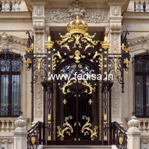 Premium Brass Balcony Railing For Interior Spaces Stair Tower Window Design