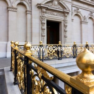 Decorative Brass Handrail For Stylish Staircases Staircase Tower Glass Design