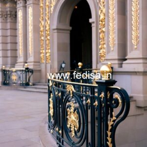 Brass Balcony Railing Design For Modern Homes Home Stairs Marble Design