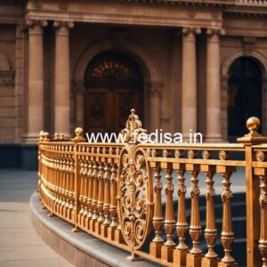 Classic Brass Balcony Railing Inspiration Stair Small Space