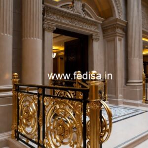 Decorative Brass Balcony Railing For Luxury Homes Best Stair Grill Design