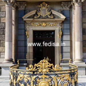 Premium Brass Balcony Railing With Fine Craftsmanship Railing Design