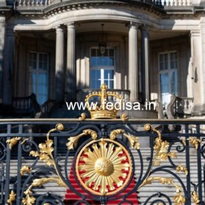 Elegant Brass Railing Design For Interior Projects Balcony Grill Design
