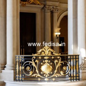 Premium Brass Handrail Design For Modern Spaces Tubular Railings Design For Terrace