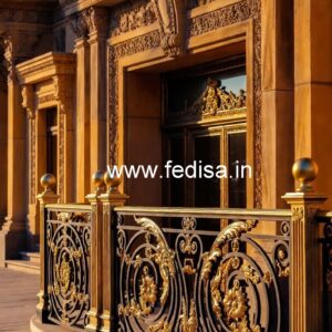 Brass Staircase Railing Design With Elegant Touch Related Ki Dijain