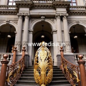 Decorative Brass Handrail Design For Interiors Railing Ka Design