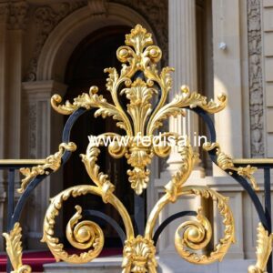 Designer Brass Handrail For Stylish Staircases Sidhi Railing Design