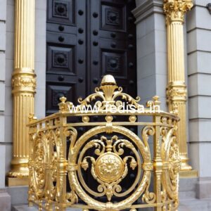 Designer Brass Railing Design For Contemporary Homes Iron Pipe Railing Design For Roof