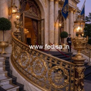 Modern Luxury Brass Staircase Railing Inspiration Modern Iron Railing Design For Balcony