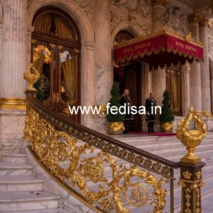Decorative Brass Balcony Railing Design Ideas Iron Staircase For Terrace