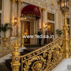 Stylish Brass Balcony Railing Design Ideas Steel Terrace Design
